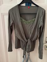 S.Oliver Top mit Bolero Jacke, Gr. 42/XL grün Berlin - Charlottenburg Vorschau
