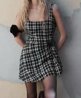 Kariertes Kleid Schwarz/weiß mit Gurtel/Gr.MI Neu/100% Baumwolle Bayern - Neu Ulm Vorschau