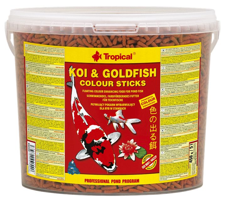 9,48€*  (1,90€/L) Tropical Koi & Goldfisch Colour Sticks 5L in Püttlingen