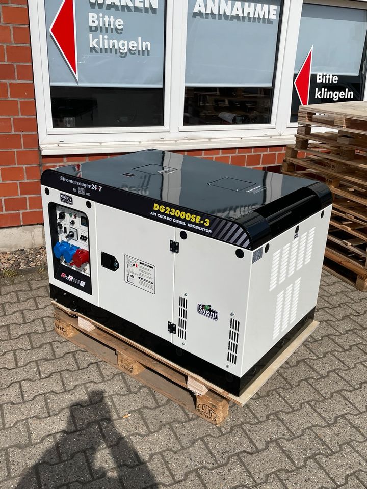 Notstromaggregat Diesel 20kVA 400V / 230V Stromerzeuger Silent in Viersen