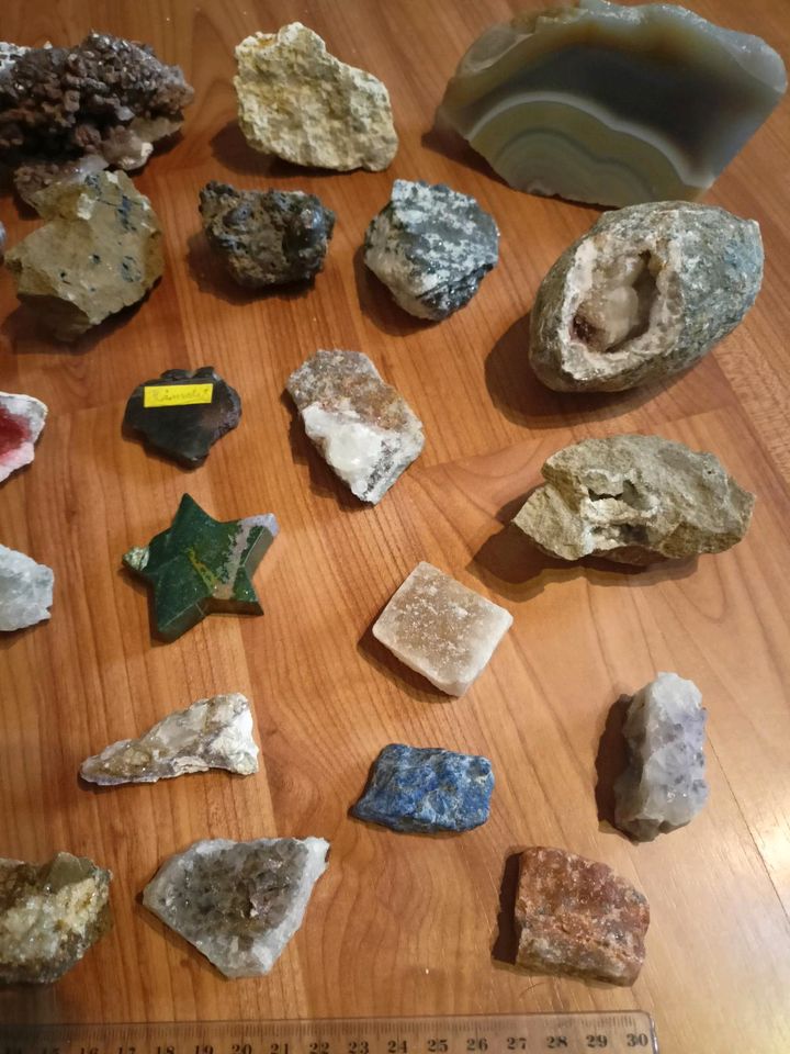 Große Edelsteinsammlung Mineralien Konvolut in Saalfeld (Saale)