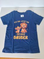 T-Shirt NEU, Ich bin jetzt ein großer Bruder, Gr. 104 Bayern - Zusmarshausen Vorschau