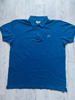 Lacoste Polohemd Shirt Herren L Blau Vintage Y2K Berlin - Hohenschönhausen Vorschau