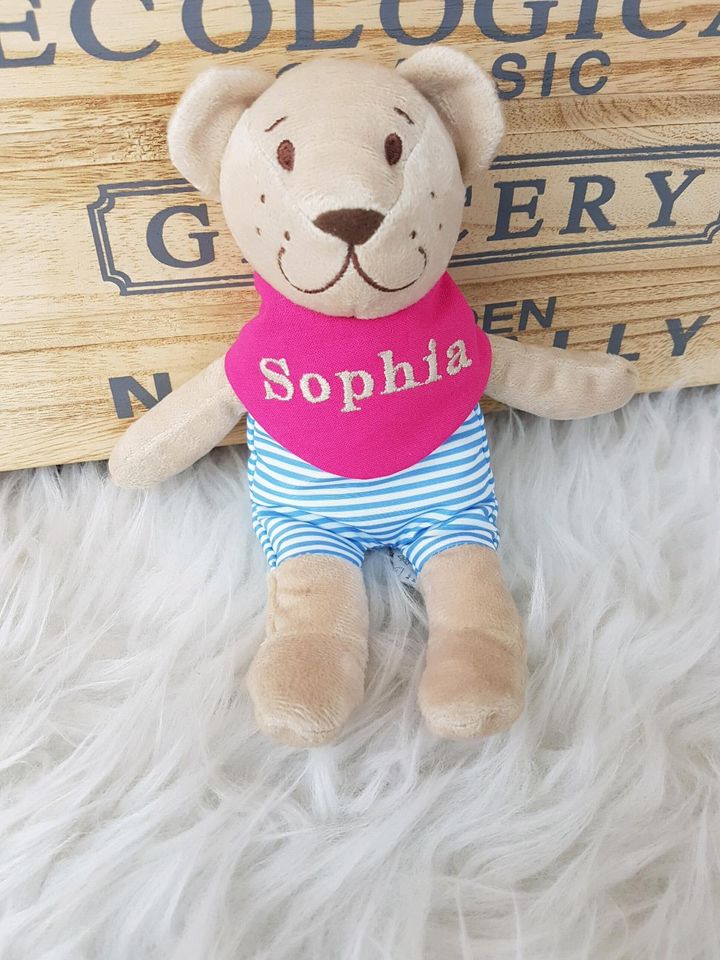 Neu❤Bärchen Personalisiert❤Teddy,Geschenk,Geburtstag,Mitbringsel in Dautphetal