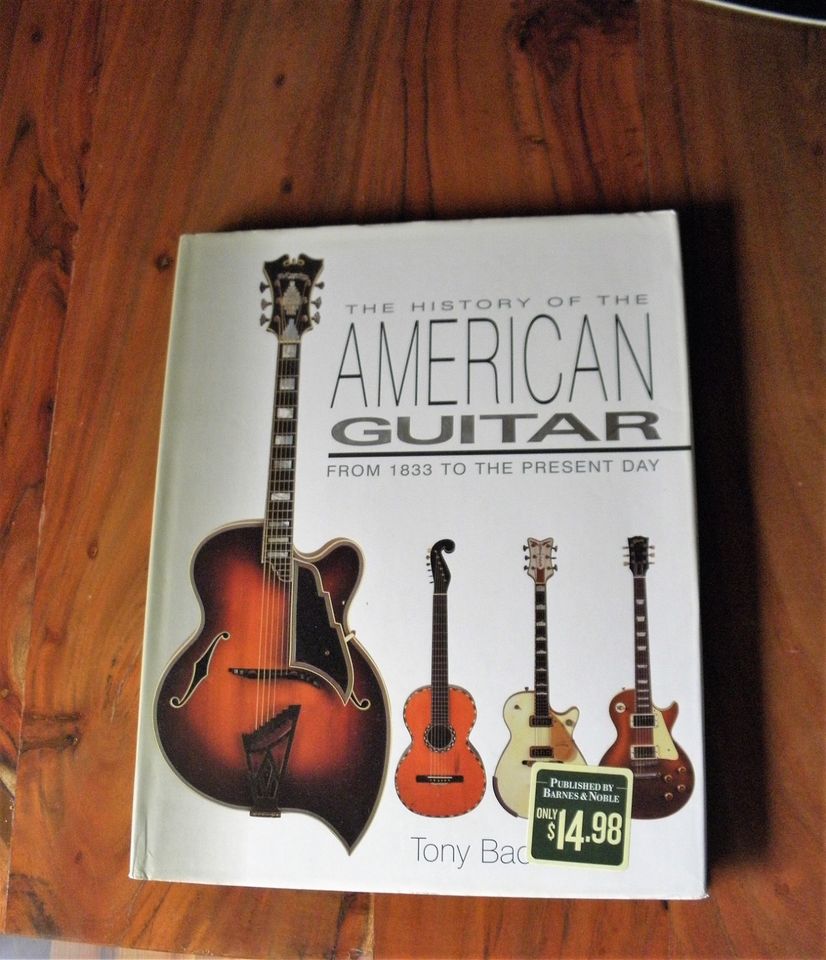 Buch: The History Of American Guitar von Tony Bacon "Rarität" in Oberzent