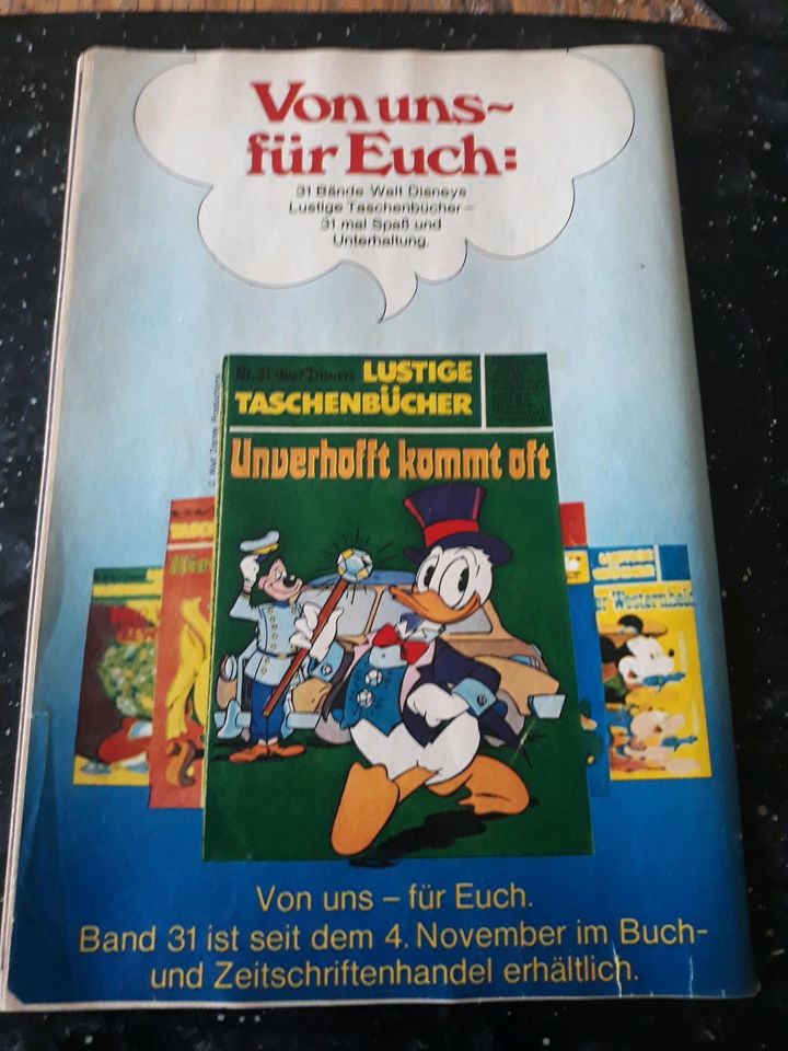 Micky Maus 1974 * Konvolut 4 Hefte * 50 Jahre alt * Sammelwürdig in Vlotho