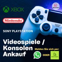 ANKAUF Nintendo, Playstation und Xbox Konsolen & Videospielen Bayern - Kaufbeuren Vorschau