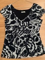 Bluse Shirt 38-40-42 M L Herzausschnitt Schluppe Kurzarm Muster Berlin - Karlshorst Vorschau