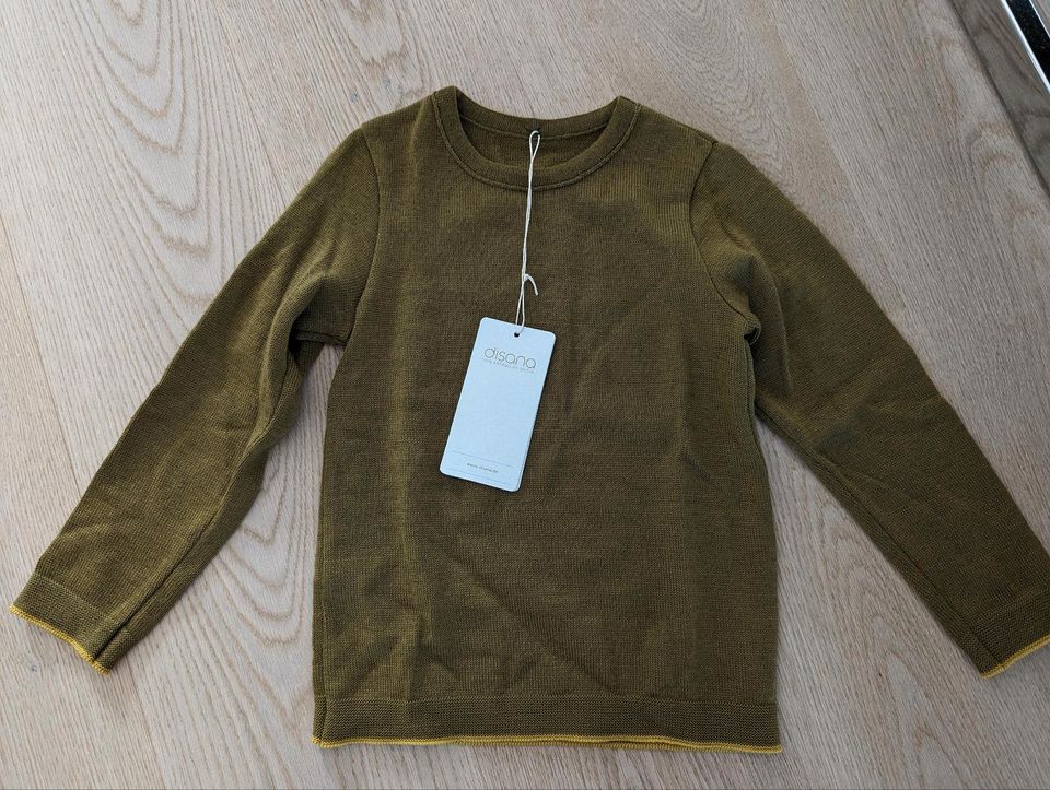 Disana Pullover neu mit Etikett Gr. 110/116 gold in Nersingen