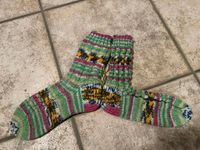 Handgestrickte Socken * Gr. 36-38 * OPAL-Sockenwolle Bayern - Frontenhausen Vorschau