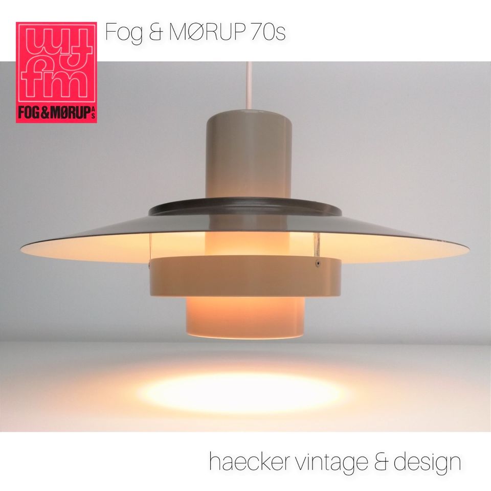 Lampe fog&morup zu danish design poulsen ph lyfa mid century 70er in Berlin