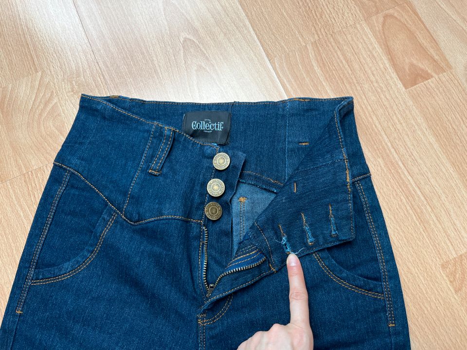 Collectif Jeans hohe Taille in München