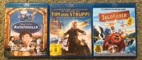 Animationsfilme 3 Stück Blu-ray Ratatouille Tim und Struppi Düsseldorf - Garath Vorschau