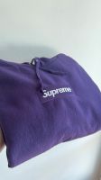 Supreme Box Logo Hoodie FW2023 Lila Purple Neu Pankow - Weissensee Vorschau