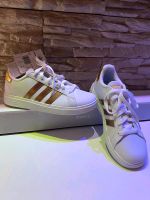Sneaker Sportschuhe Adidas Gold Kinder Gr. 36 - NEU mit Etikett Berlin - Marzahn Vorschau