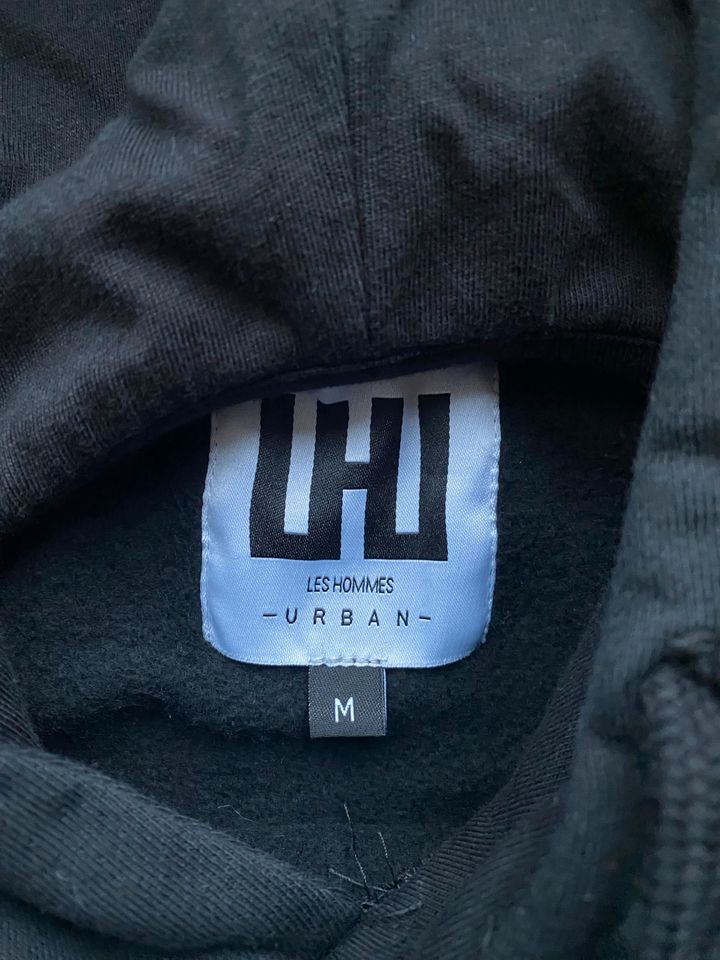 Les Hommes urban hoodie schwarz Gr .M schwarz Special Edition in Düsseldorf