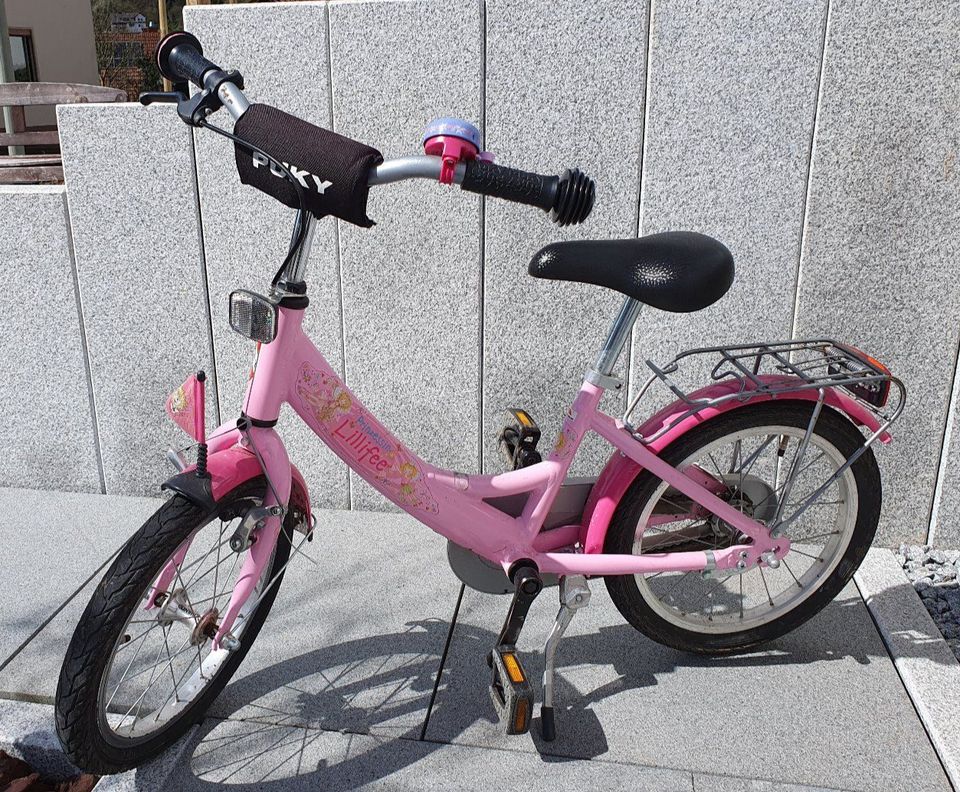 Puky Fahrrad 16" Prinzessin Lillifee rosa in Marpingen
