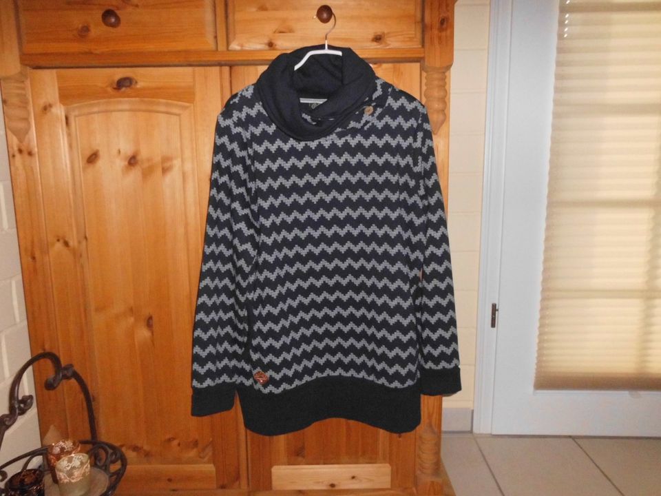 Ragwear Sweatshirt Angel Zig Zag Gr. XXL - Blau - NEU in Alt Mölln