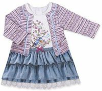 Baby Mädchen Kleid 2D-Bildaufdruck mit Spitzensaum Hessen - Langen (Hessen) Vorschau