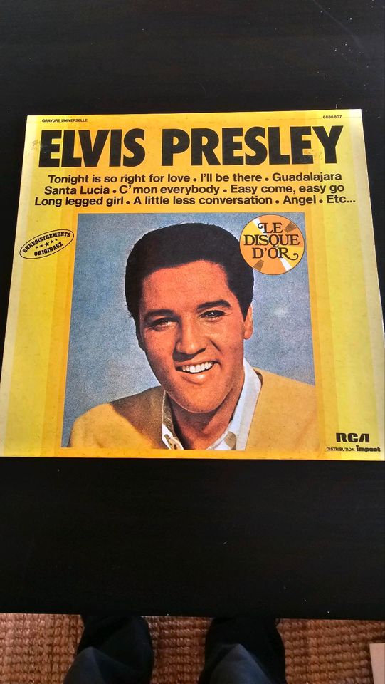 ELVIS Vinyl LP's Diverse in Hamburg