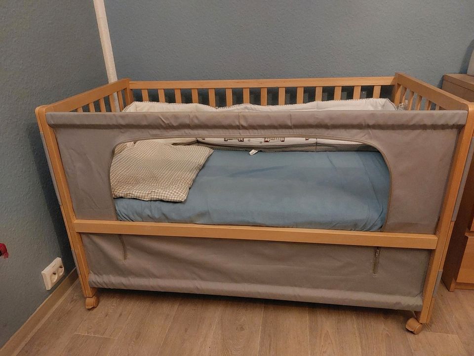 Kinderbett Room Bed 'Jumbo Twins' 120x60 cm, Beistellbett in Wutha-Farnroda