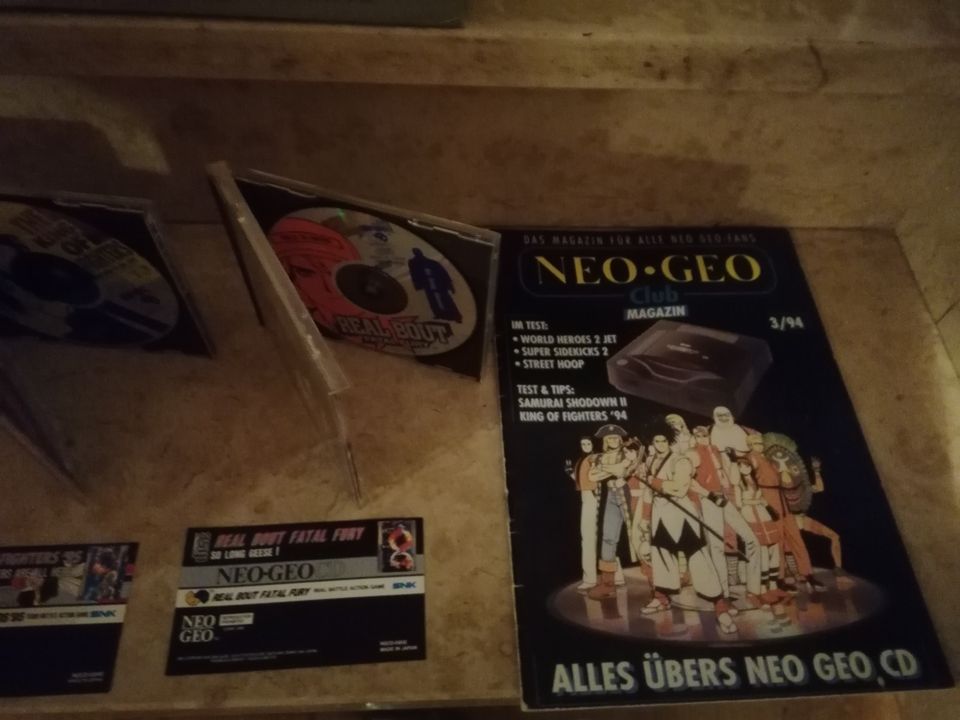 Neo Geo CD OVP Set mit Spiele in Oberaudorf
