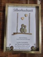 Steinbild Bild Geschenk Silberhochzeit 25 Jahre Unikat Nordrhein-Westfalen - Waldbröl Vorschau