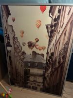 IKEA Bild mit Rahmen 1m x 1,40m Paris - Heißluftballons Niedersachsen - Friesoythe Vorschau