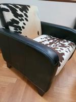 Designer Sessel mit Kuhfell - Nur bis 06/25 Lieferung möglich Brandenburg - Blankenfelde-Mahlow Vorschau