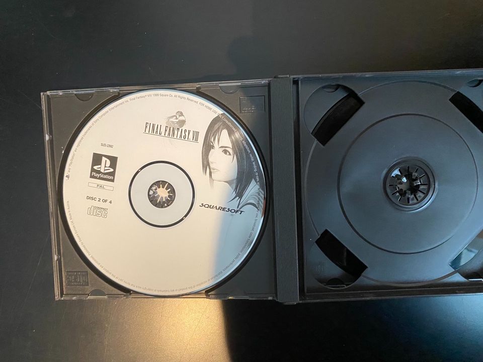 PlayStation 1, PS1 Final Fantasy VIII , CD 1 fehlt in Spelle