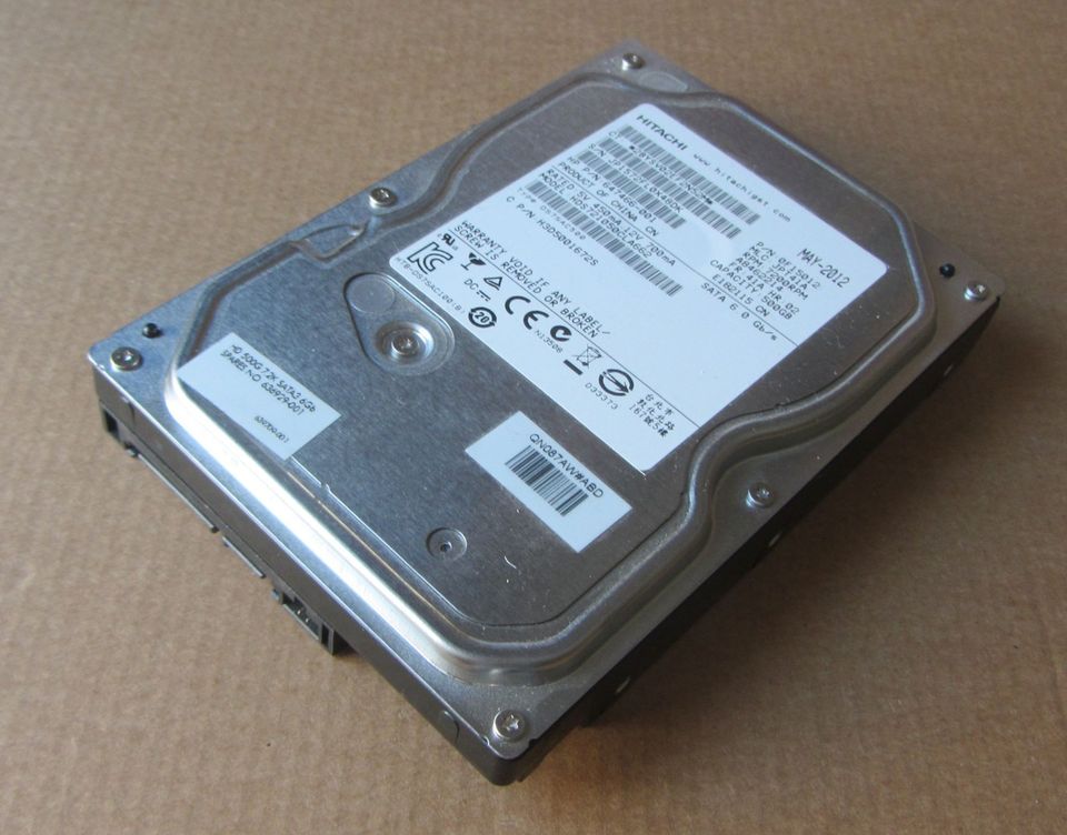 Festplatte 500GB Hitachi, getestet (auch Versand) in München