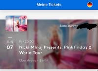 Nicki Minaj Tickets Berlin 07.06.24 Köln - Köln Brück Vorschau
