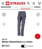 NEU ungetragen Engelbert STRAUSS Winter-Damenhose e.s.vision 36 Hessen - Höchst im Odenwald Vorschau