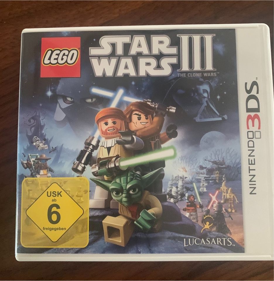Nintendo 3DS Star Wars The Clone Wars III Spiel in Langenfeld