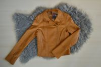 Lederjacke / Kunstlederjacke / Kamelbraun / Größe M / NEU Sachsen - Jahnsdorf Vorschau