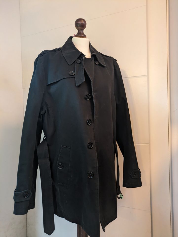 ❤️‍Selected Trenchcoat "Aron", Herren, schwarz, Größe XL❤️‍ in Kolbermoor