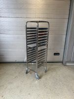 Tablettwagen Edelstahl, für GN 1/1, 380 x 550 x 1735 Gastro Neu Baden-Württemberg - Sexau Vorschau