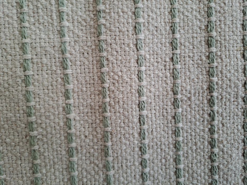 Teppich flach gewebt natur/grün 120x 180 cm, NEU!! in Dußlingen