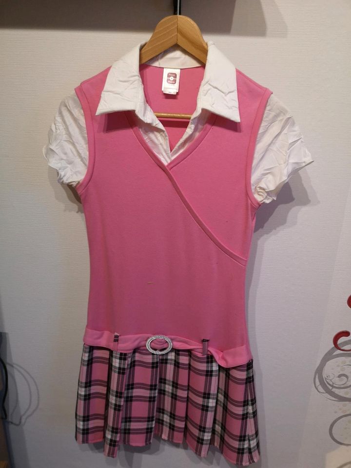 Kostüm Kleid Rosa Pink Schulmädchen Britney Spears in Albisheim (Pfrimm)