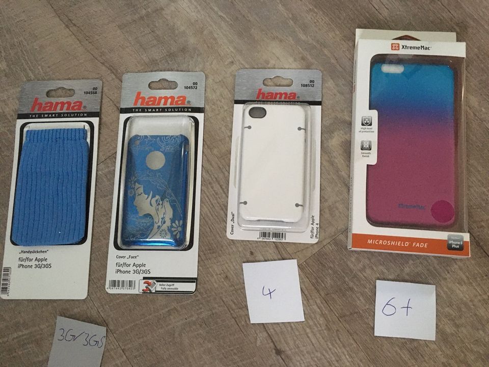 Iphone-Hüllen, Bumper für Ipone 3G/3GS, 4, 6 Plus - Neu & Ovp in Haiger