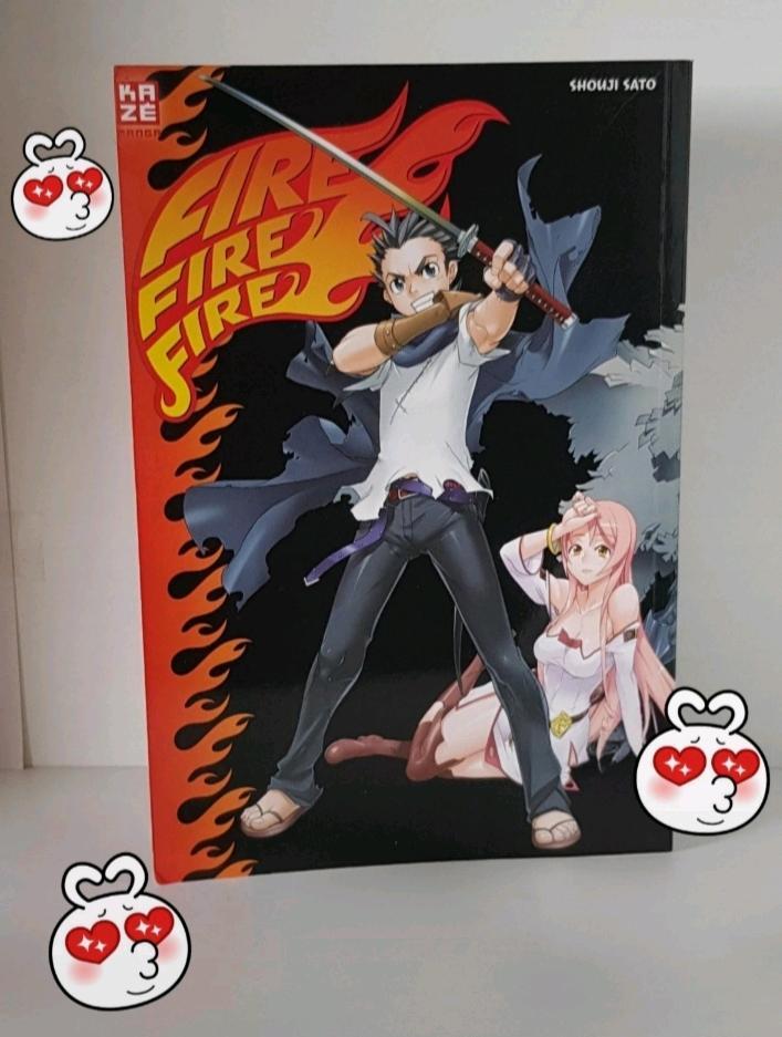 Fire Fire Fire Manga Buch Shouji Sato Comic Lektüre Kawaii in Hamburg
