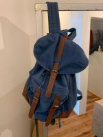 Schöner  Rucksack aus Baumwolle und Leder natürlich Düsseldorf - Flingern Nord Vorschau