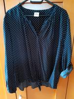 Bluse Gr. 44/46 d'blau mit Punkten Taifun Hessen - Marburg Vorschau
