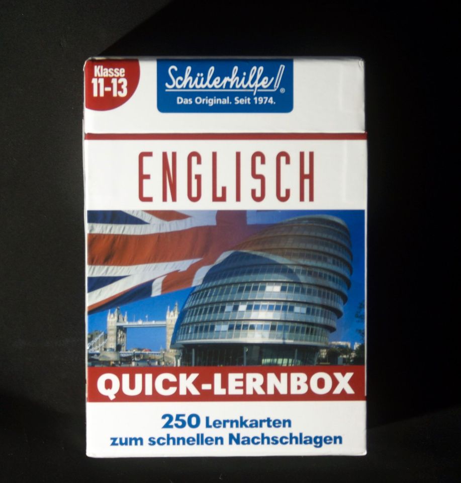 Nachhilfe Englisch 11.-13. Klasse - Schülerhilfe Quick Lernbox in Hamburg