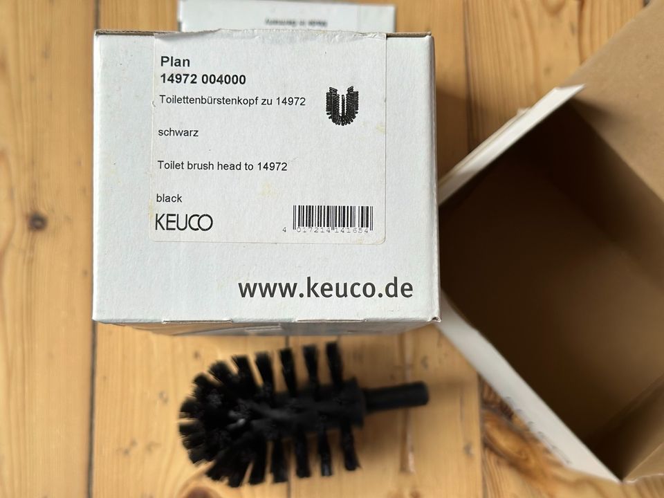 NEU Keuco Plan Toilettenbürstenkopf schwarz 14972 004000 in Essen