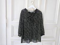 Schluppenbluse Gr. 44 S.Oliver Black Label *Schwarz/Beige* Berlin - Schöneberg Vorschau