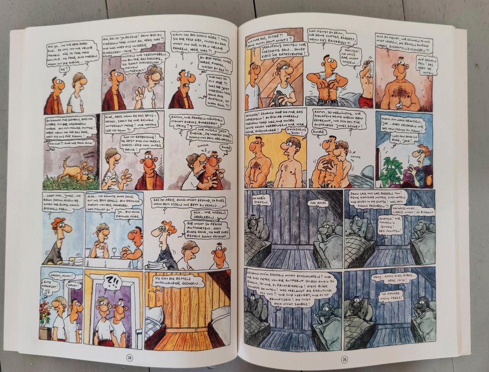 PRALL AUS DEM LEBEN Ralf König Comic Art Album Carlsen 1990 in Lemgo
