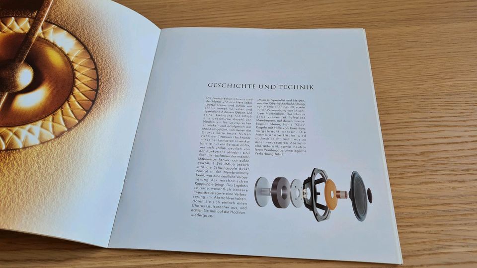 JM LAB / FOCAL Hifi Lautsprecher Broschüre / Katalog / Prospekt in Pattensen