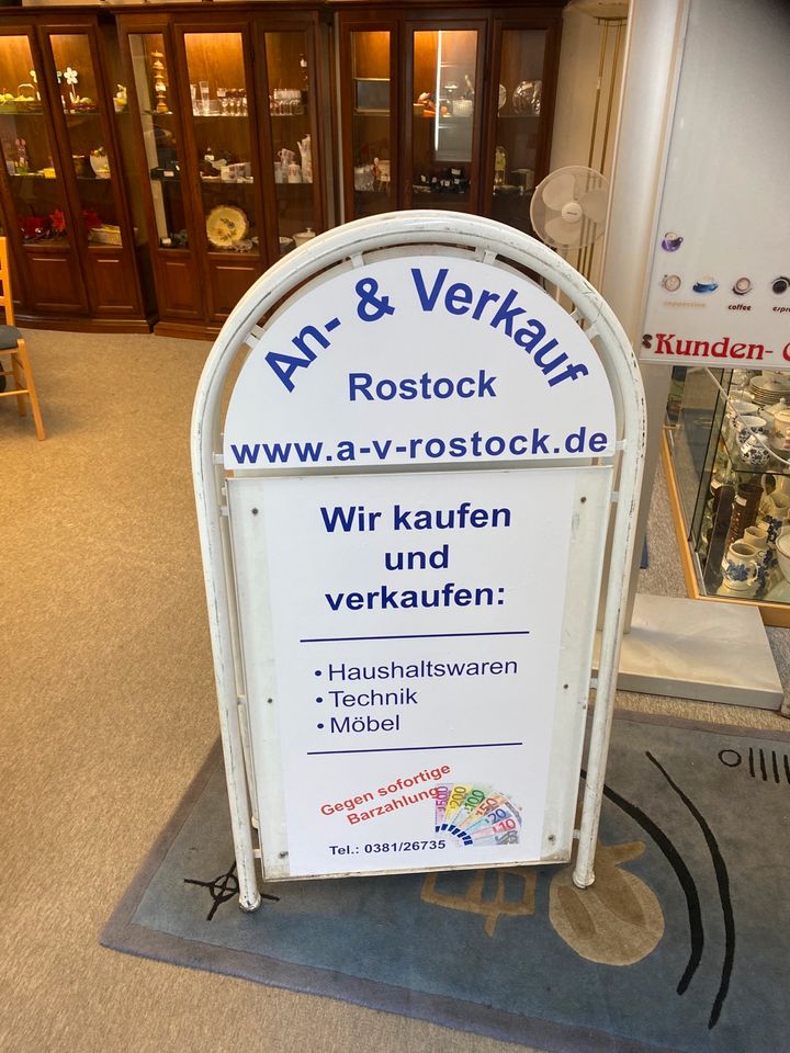 An- und Verkauf Rostock -Ankauf gegen Barzahlung in Rostock