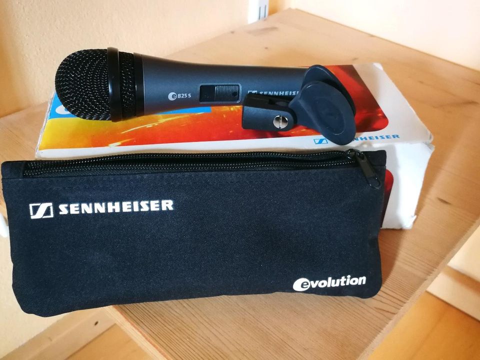 Sennheiser e825 S Mikrofon, Nieren-Richtcharakteristik & Kabel in München